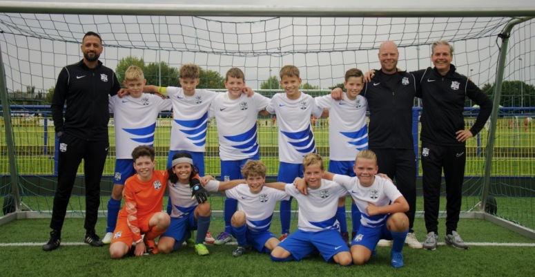 Hertha JO12-1 kampioen 1e fase!